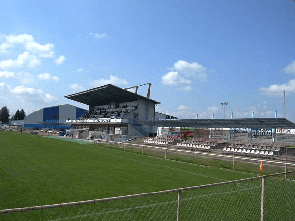 Stadion Na Bělince, home stadium of Slovácko II