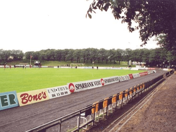 Riisvangen Stadion, home stadium of Aarhus Fremad