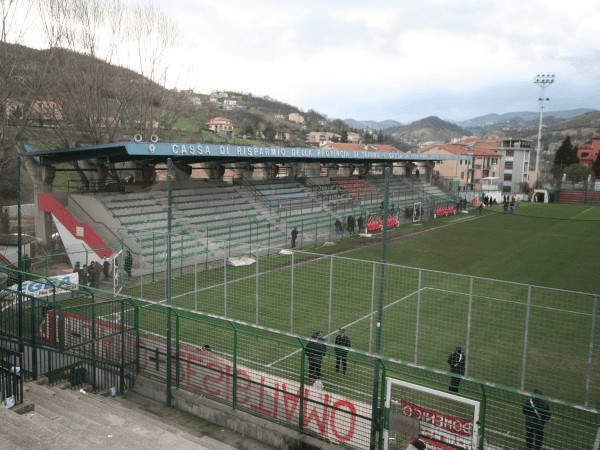 Stadio Gaetano Bonolis, home stadium of Teramo Calcio 1913