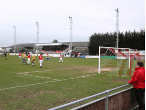 Fairfax Park, home stadium of Bridgwater United