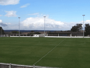 The Causeway, home stadium of Cinderford Town