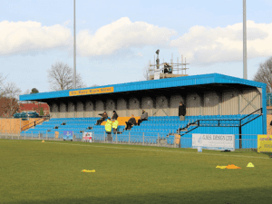 Privett Park, home stadium of Gosport Borough
