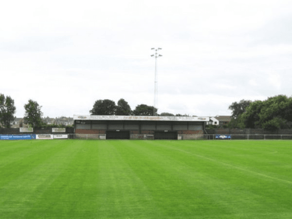 Burroughs Park, home stadium of Great Wakering Rovers