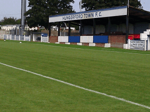 Bulpit Lane, home stadium of Hungerford Town