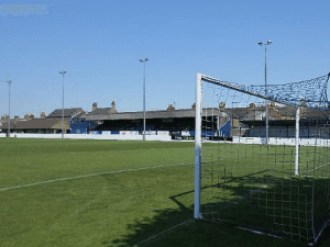 Crown Meadow, home stadium of Lowestoft Town