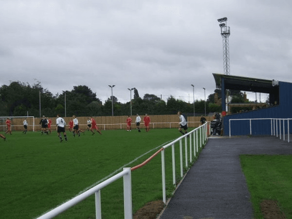 Greenfields Sports Ground, home stadium of Market Drayton Town