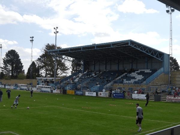 Butlin Road, home stadium of Rugby Town