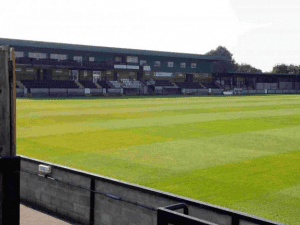 The Raymond McEnhill Stadium, home stadium of Salisbury