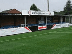 The Dovecote Stadium, home stadium of Shepshed Dynamo