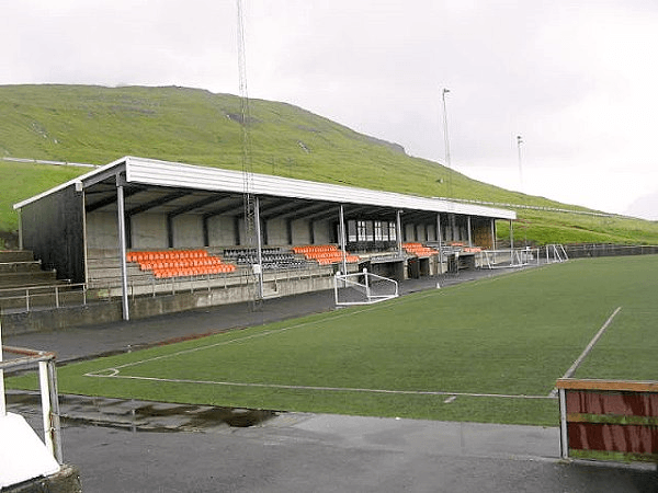 Undir Mýruhjalla, home stadium of Skála