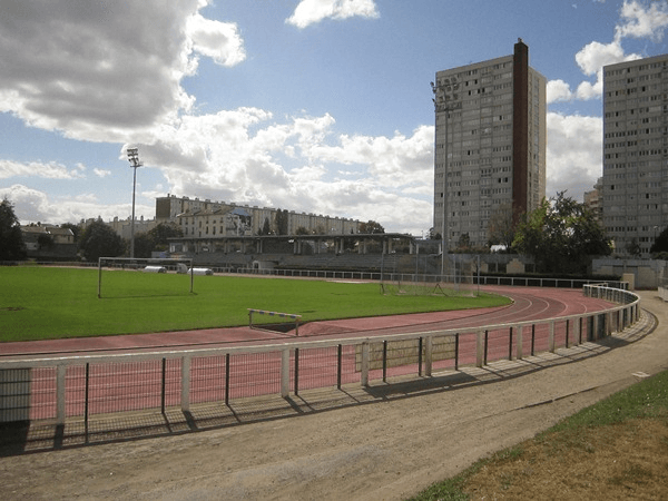 Stade André Karman, home stadium of FCM Aubervilliers