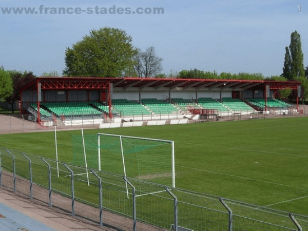 Stade des Alouettes, home stadium of FC Montceau Bourgogne