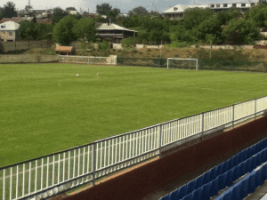 Meranis Stadioni, home stadium of IBSU