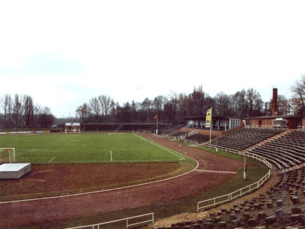 Kurt-Bürger-Stadion, home stadium of FC Anker Wismar