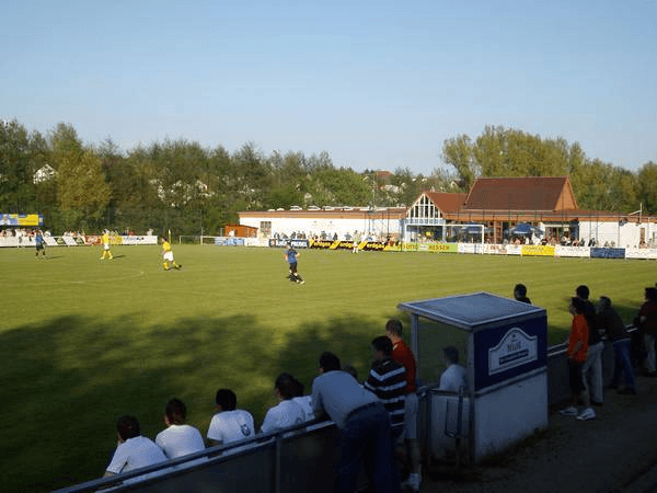 Sportplatz am Weiher, home stadium of Buchonia Flieden