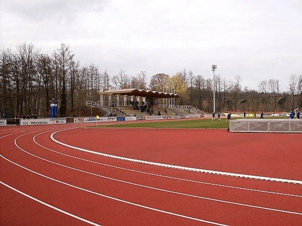 Stadion Müllerwiese, home stadium of FSV Budissa Bautzen