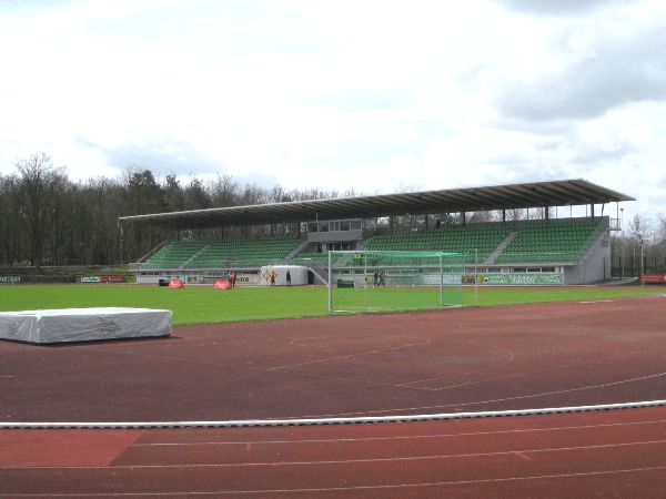 Fuchs-Park-Stadion, home stadium of FC Eintracht Bamberg