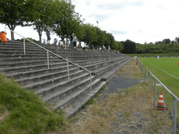 Eisbachtalstadion, home stadium of Sportfreunde Eisbachtal