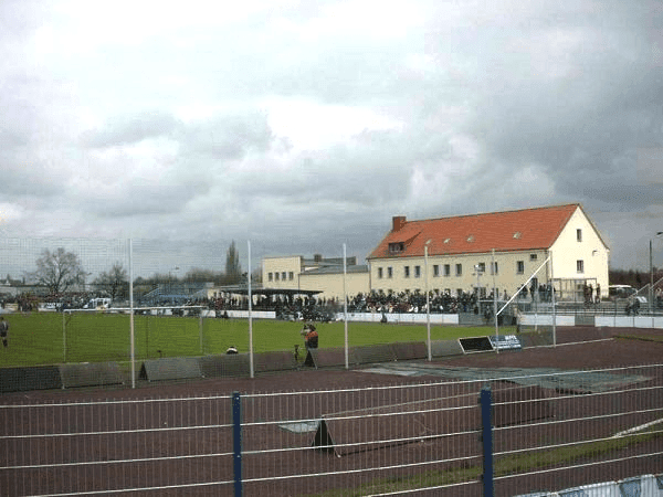 Heinrich-Germer-Stadion, home stadium of 1. FC Magdeburg W