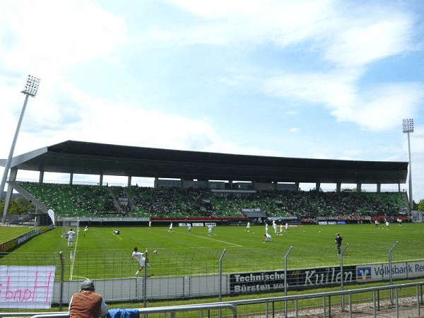 Stadion an der Kreuzeiche, home stadium of SSV Reutlingen 05