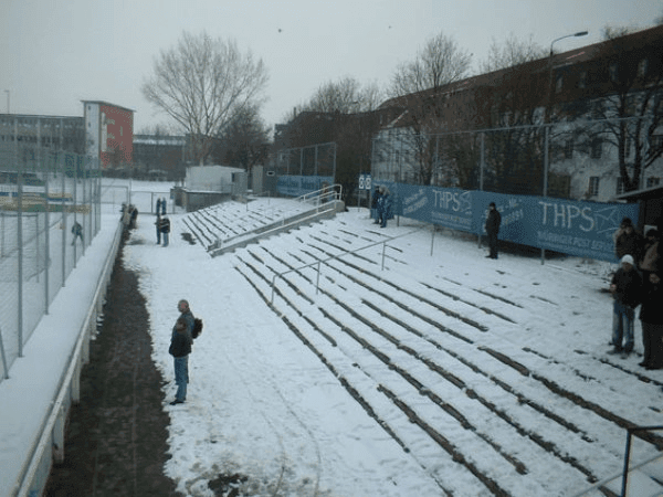 Sportplatz Grubenstraße, home stadium of Rot-Weiß Erfurt II