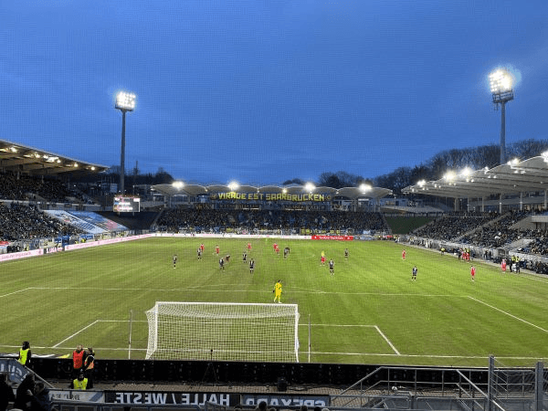 Ludwigsparkstadion, home stadium of 1. FC Saarbrücken