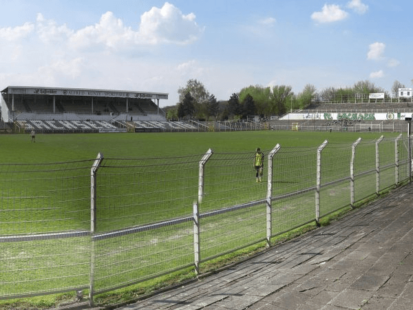 Alfred-Kunze-Sportpark, home stadium of BSG Chemie Leipzig
