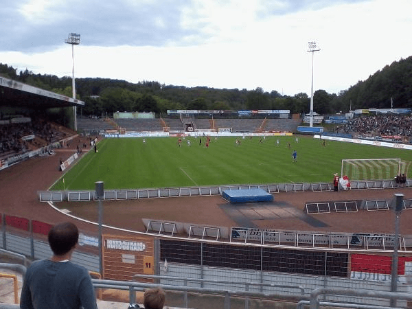 Leimbachstadion, home stadium of Sportfreunde Siegen