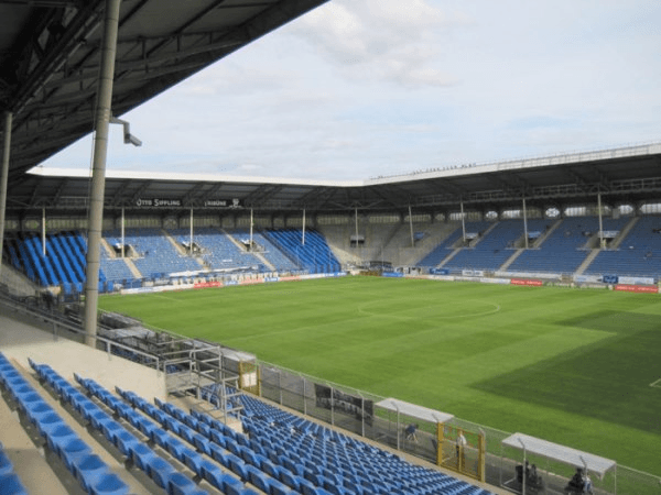 Carl-Benz-Stadion, home stadium of Waldhof Mannheim