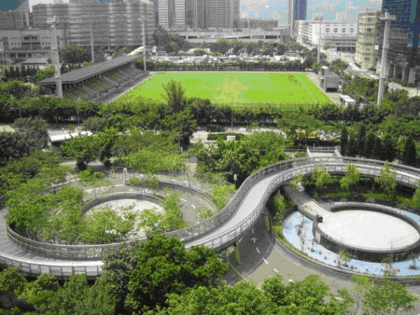 Kowloon Bay Park, home stadium of Metro Gallery