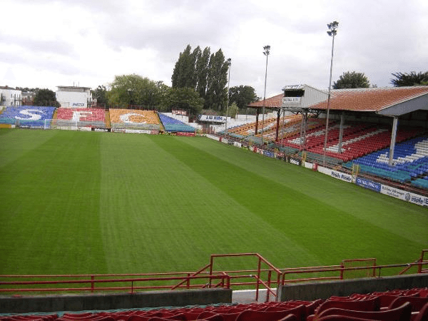Tolka Park, home stadium of Dublin City