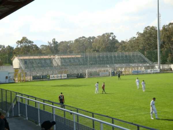 Stadio Bruno Nespoli, home stadium of Olbia Calcio 1905