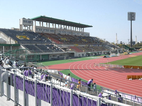 Ichihara Seaside Stadium, home stadium of VONDS Ichihara