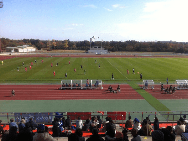 Hitachinaka Stadium, home stadium of Tsukuba University