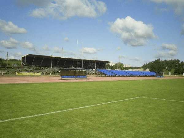 Jonavos centrinis stadionas, home stadium of Jonava