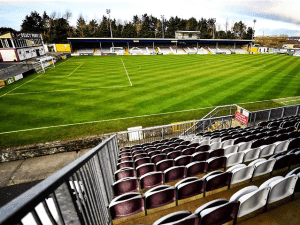Eamonn Deacy Park, home stadium of Galway United