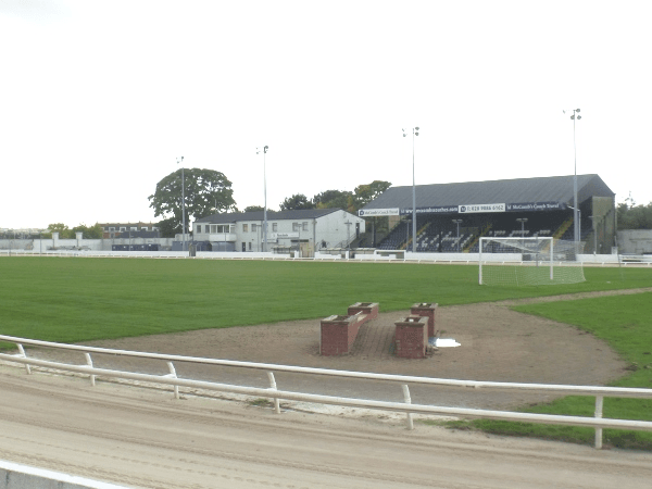 New Grosvenor Stadium, home stadium of Lisburn Distillery