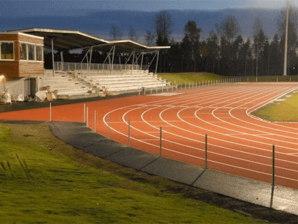 Jessheim Stadion, home stadium of Ullensaker / Kisa