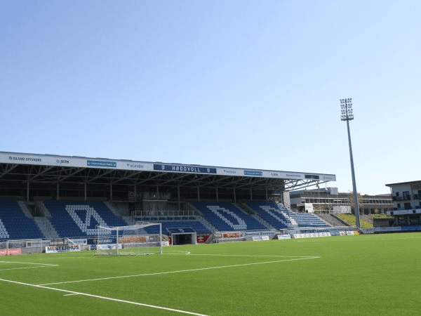 Nye Høddvoll Stadion, home stadium of Hødd