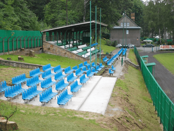 Stadion ul. Okocimska, home stadium of Brzesko