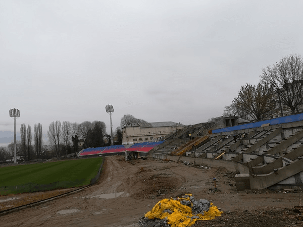 Stadionul Eugen Popescu, home stadium of Chindia Târgovişte