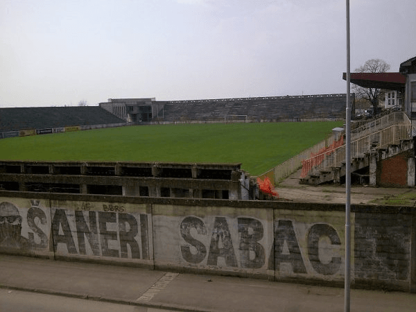 Stadion FK Mačva, home stadium of Mačva Šabac
