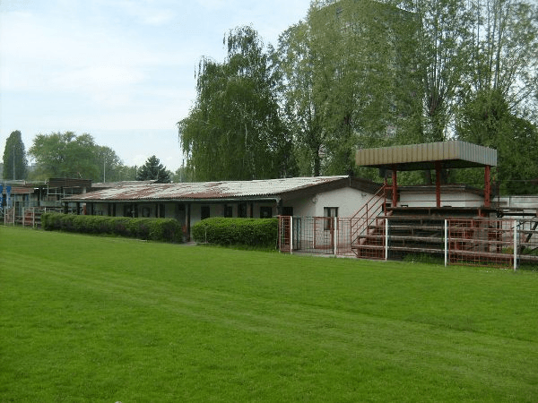Stadion Slana Bara, home stadium of Kabel Novi Sad