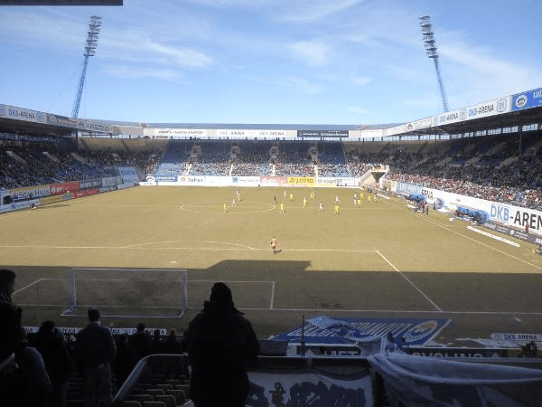 Ostseestadion, home stadium of Hansa Rostock