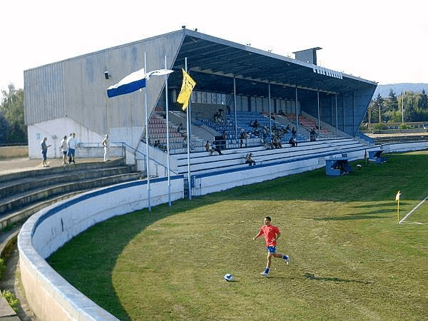 Chemlonský štadión, home stadium of Futura Humenné
