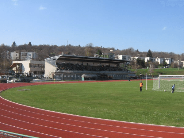 Štadión AFC Považan, home stadium of Nové Mesto nad Váhom