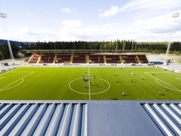 Jämtkraft Arena, home stadium of IFK Östersund