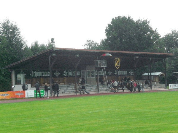 Stadion an der Laufener Straße, home stadium of SV Kirchanschöring