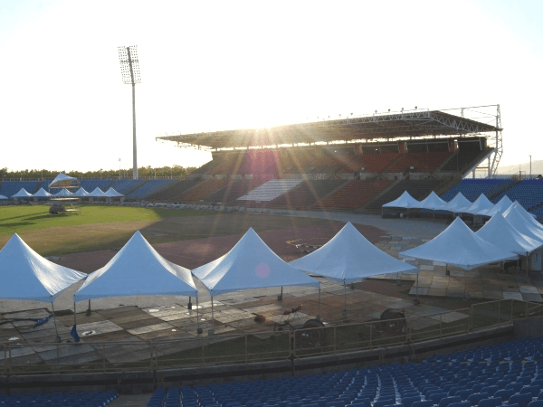 Hasely Crawford Stadium, home stadium of Defence Force