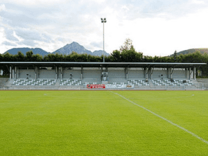 Hans-Ludwig-Stadion, home stadium of Wals-Grünau